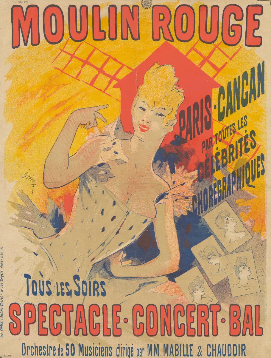 Moulin Rouge. Paris Cancan