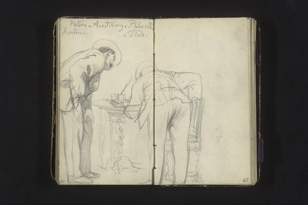 Holbein-Ausstellung, Plebiscit-Tisch, Dresden