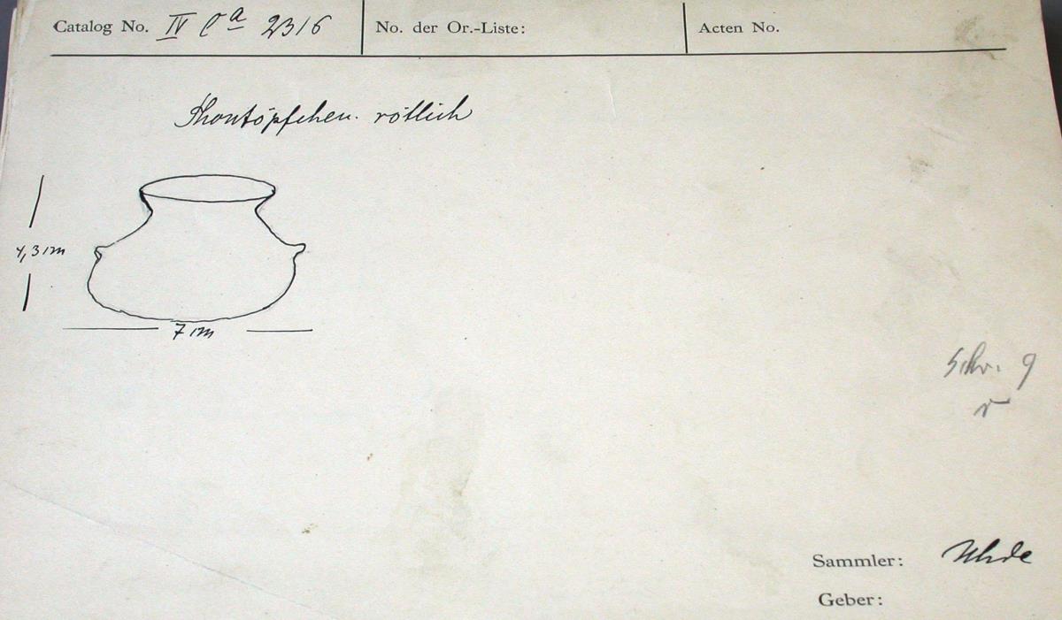 IV Ca 2316
