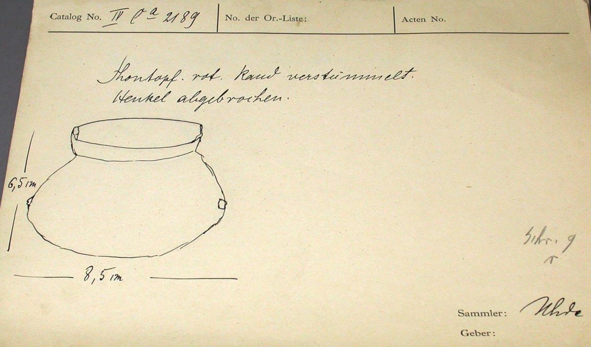 IV Ca 2189