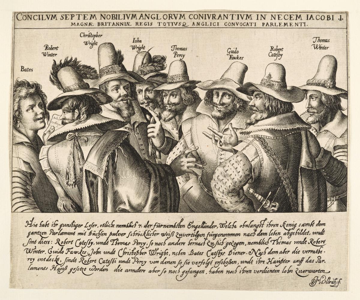 Die Pulververschwörung in England unter Jakob I.