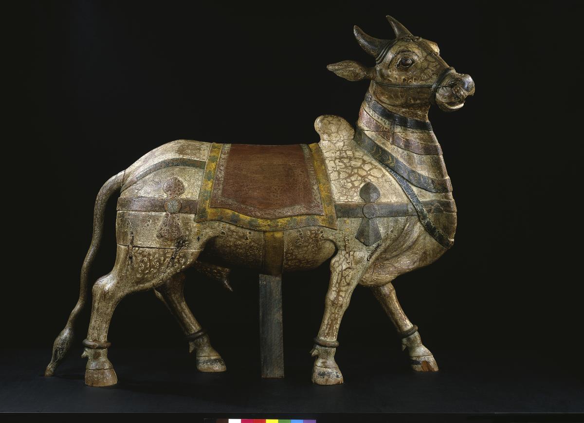Prozessions-Stier (Reittier von Gott Shiva)