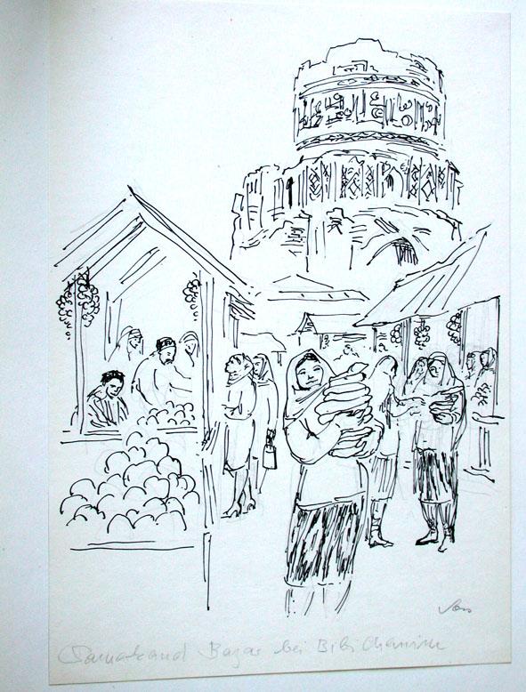 Samarkand (Basar bei Bibi Chanym)