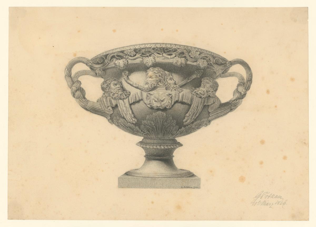 verziertes Gefäß oder Pokal