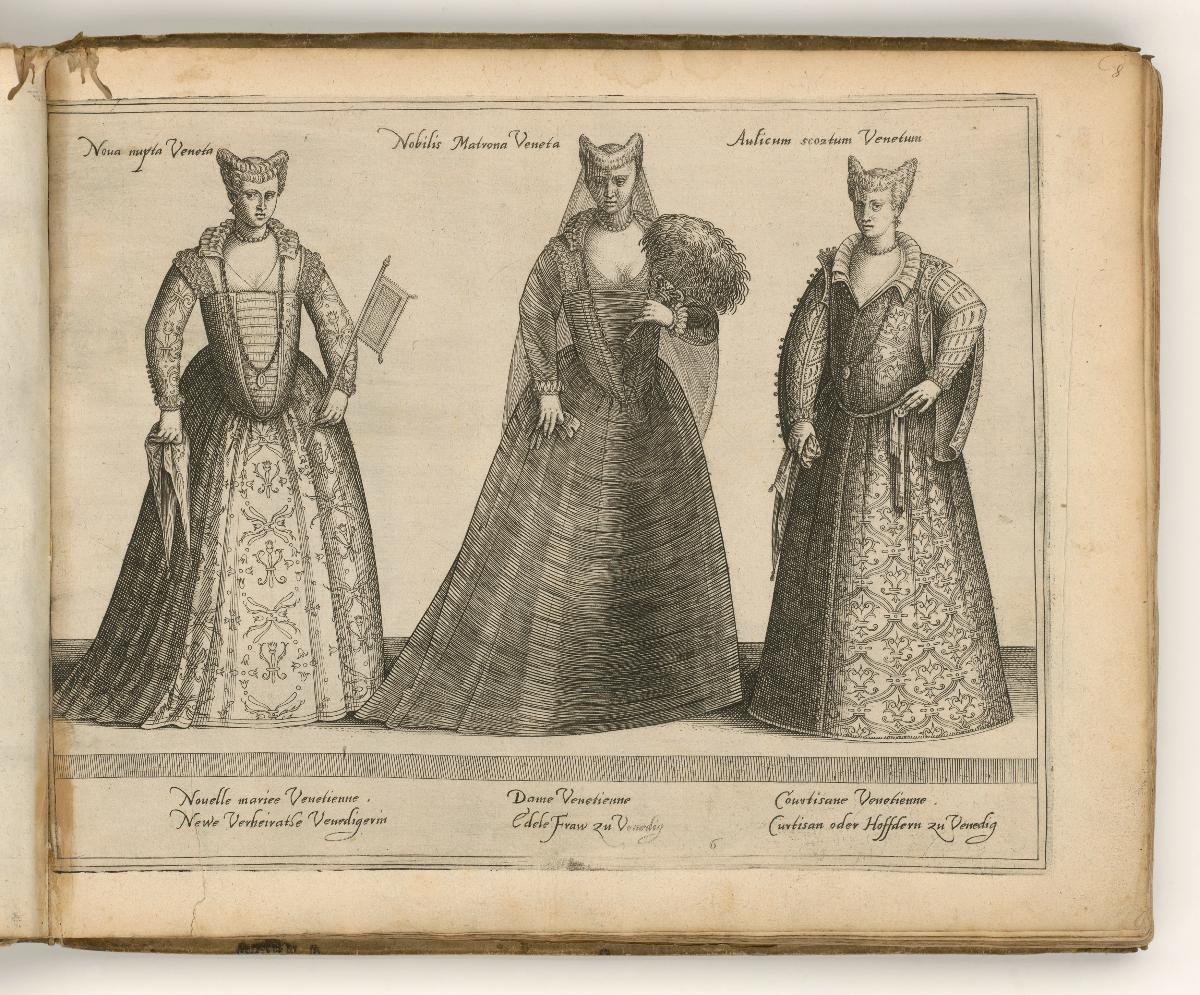 Braut, Edelfrau und Kurtisane aus Venedig