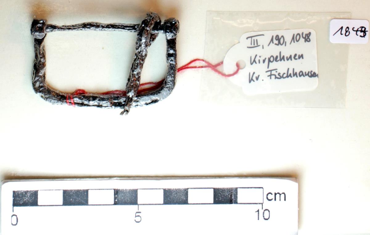 Sattelgurtschnalle