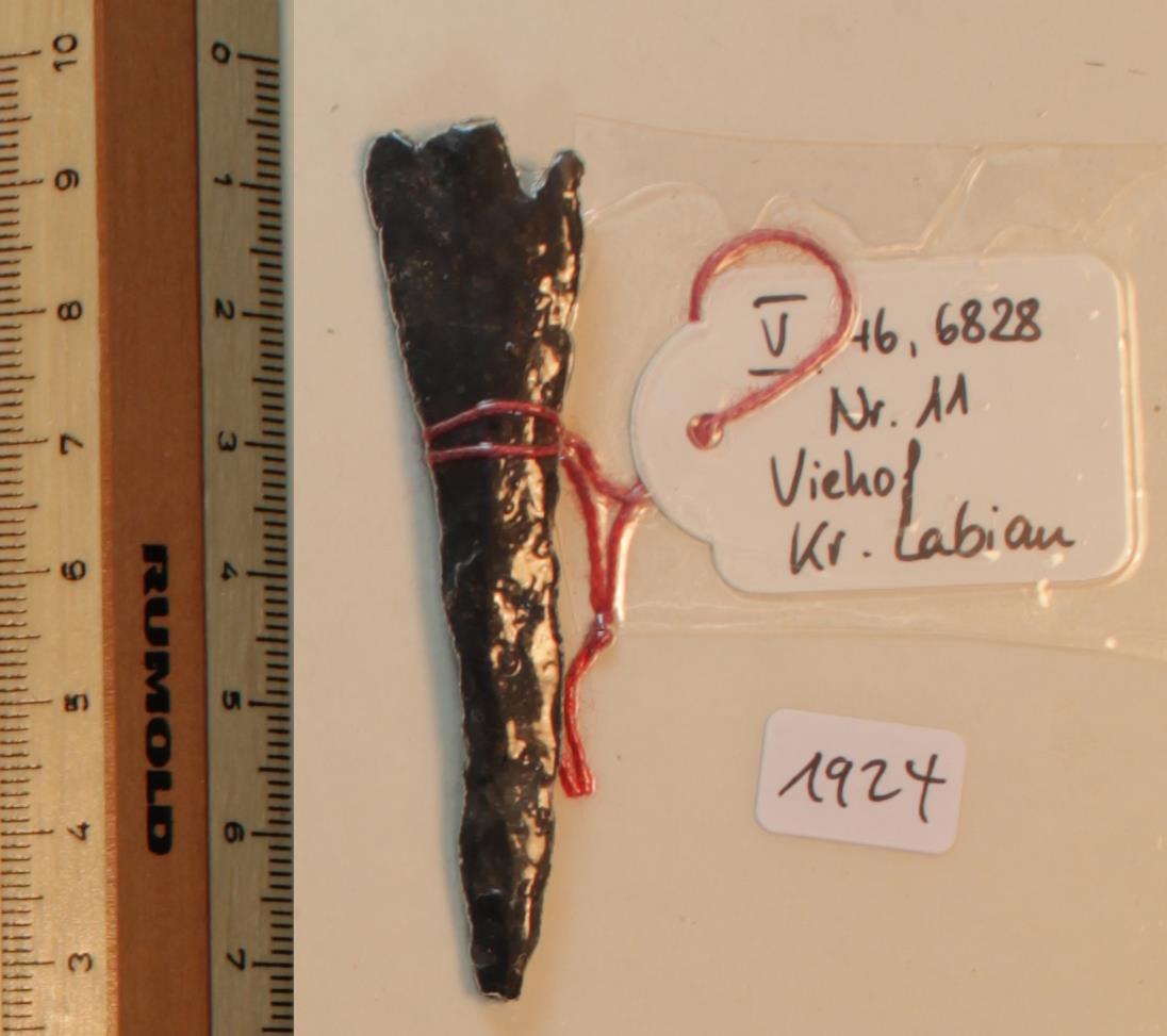 Lanzenspitzenfragment