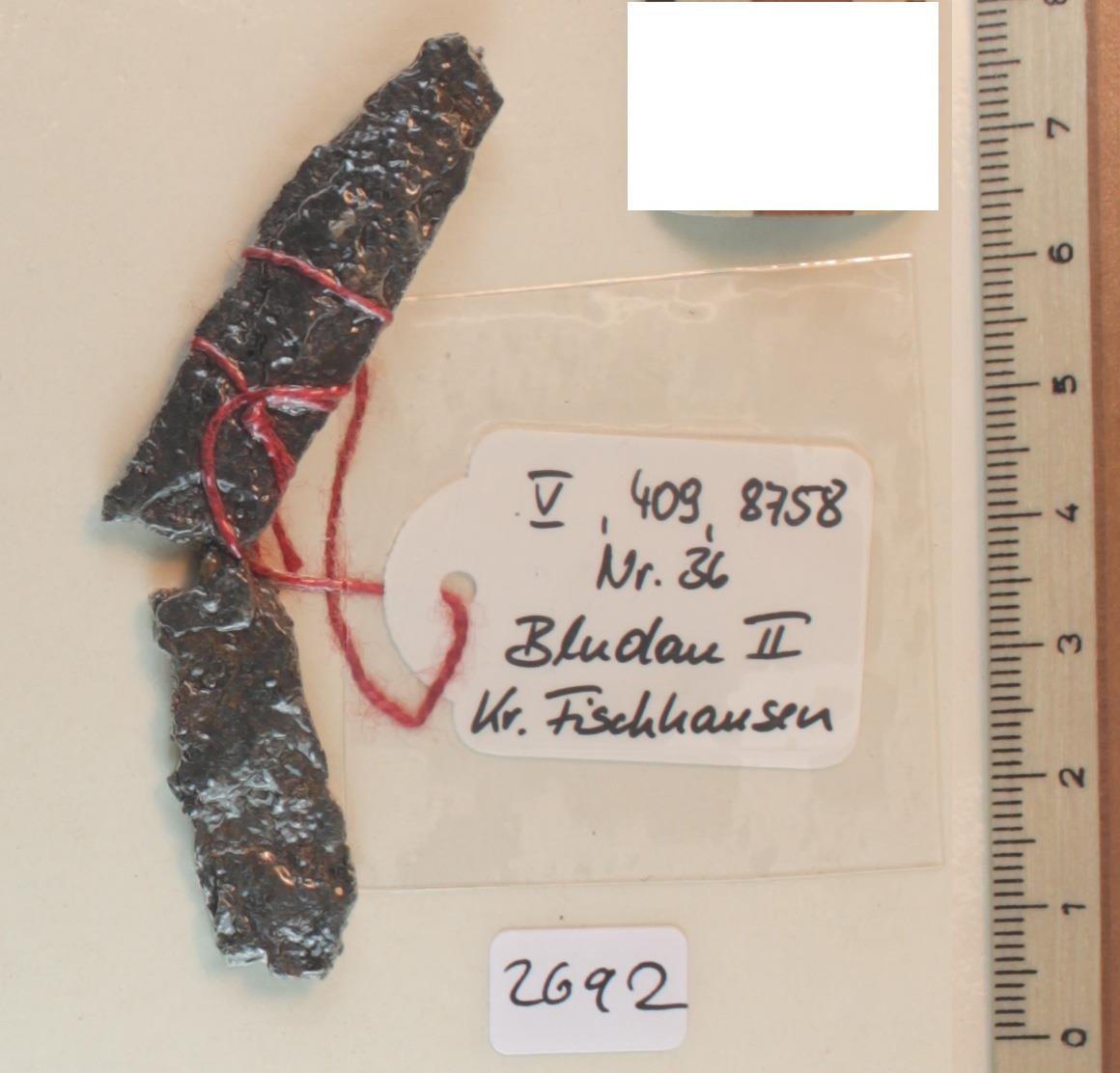Messerklingenfragment