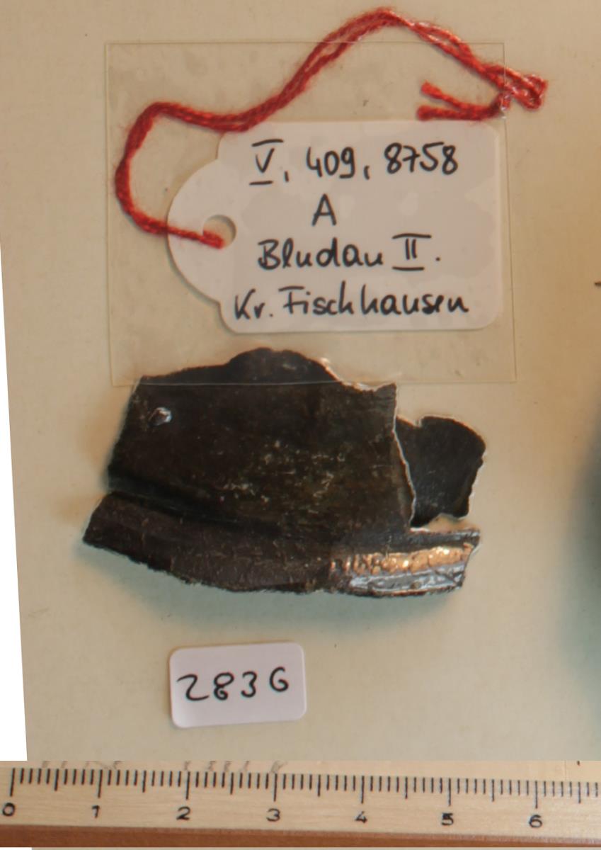 Bronzeschalenfragment