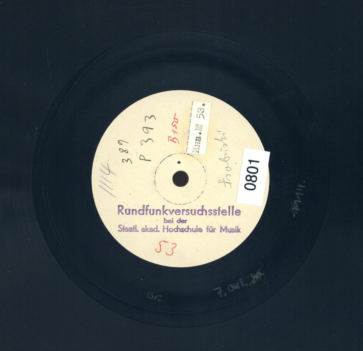 Titel A: aus einem Schattenspiel [EB S.327]
Titel B: nicht bespielt