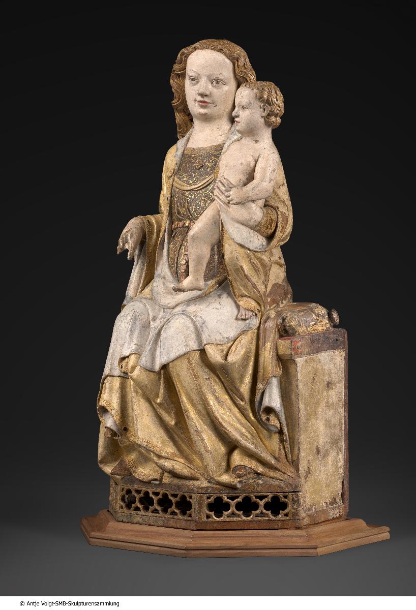 Thronende Maria mit Kind