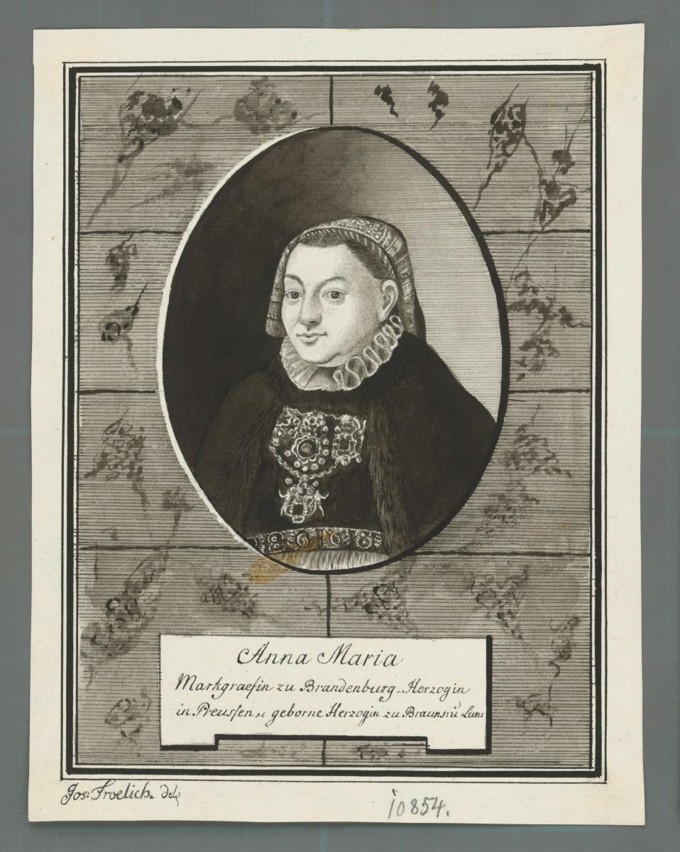 Anna Maria Markgräfin zu Brandenburg . . . u. Lun: