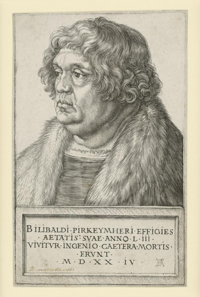 Porträt des Willibald Pirckheimer
