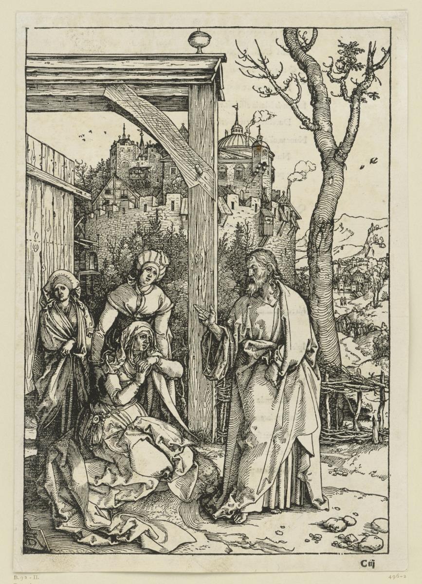 Christus nimmt Abschied von seiner Mutter (Marienleben)