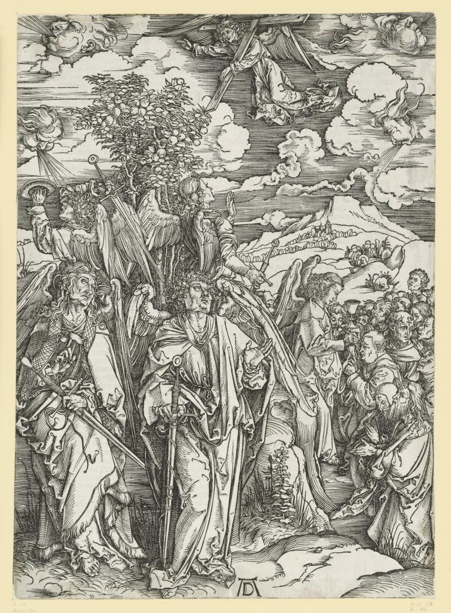 Die vier Engel halten die vier Winde zurück (Apokalypse)