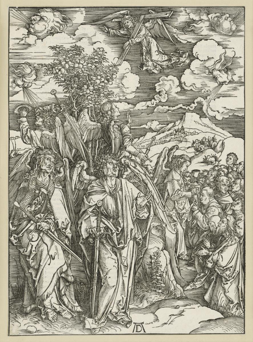 Die vier Engel halten die vier Winde zurück (Apokalypse)