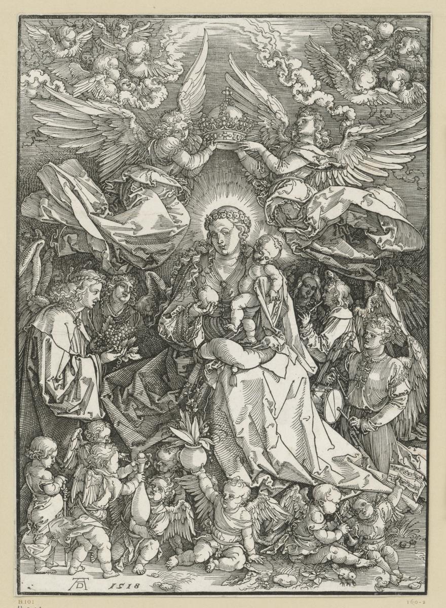 Maria als Königin der Engel