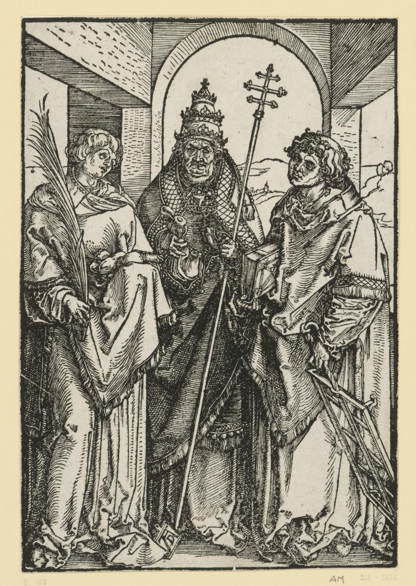 Heilige Stephanus, Sixtus und Laurentius
