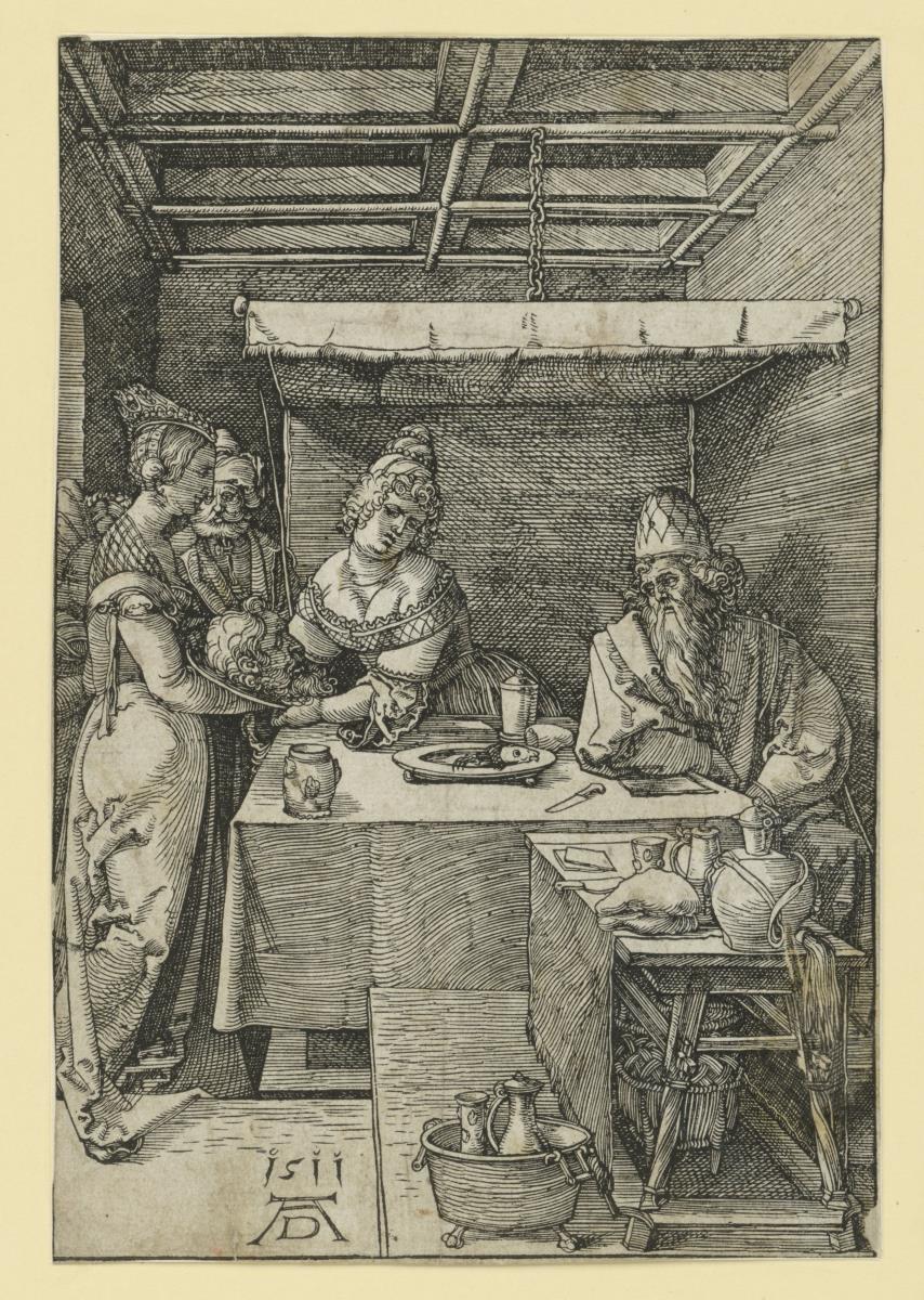 Salome erhält den Kopf Johannes d. T.