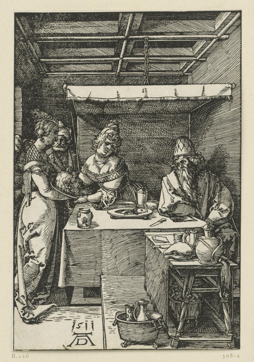 Salome erhält den Kopf Johannes d. T.