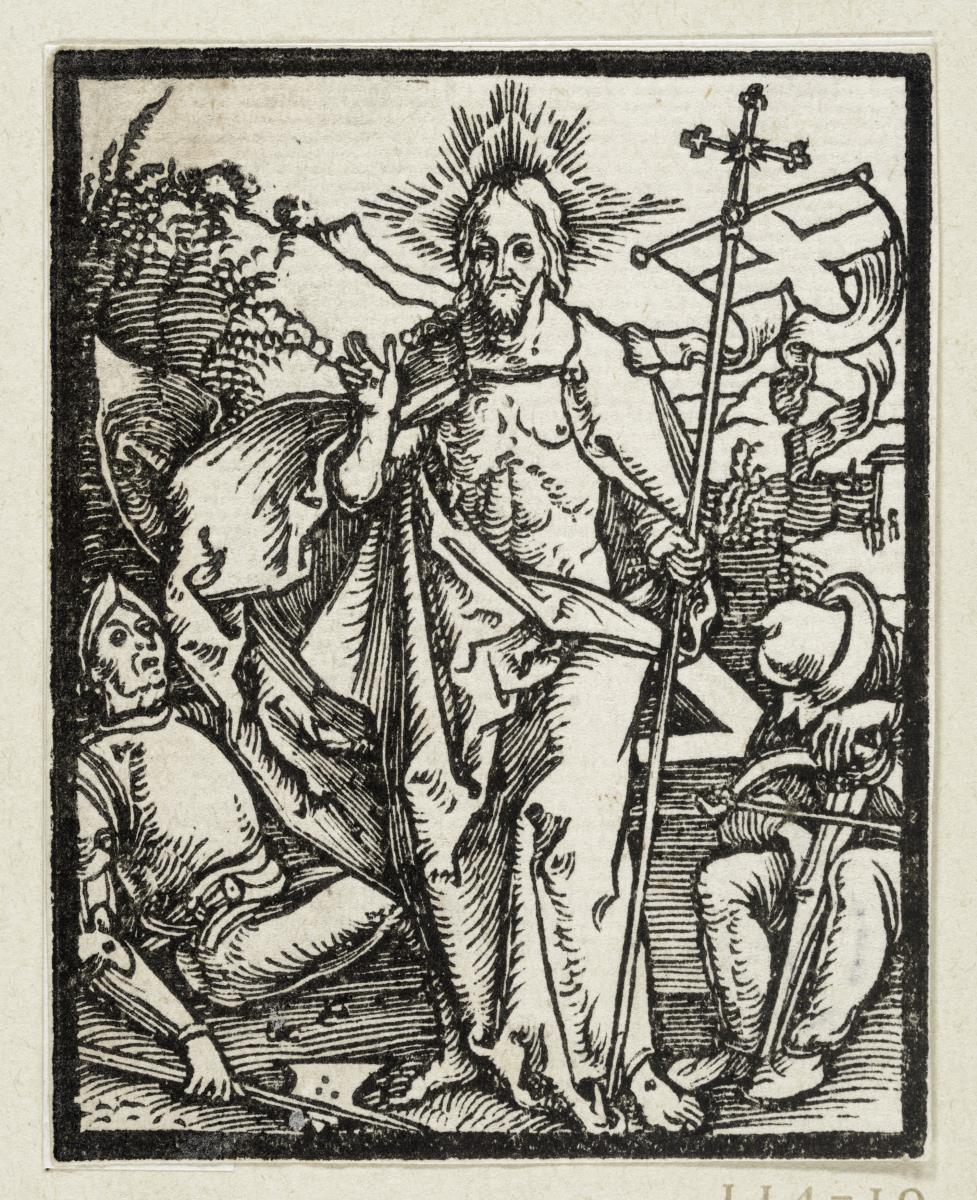 Die Auferstehung Christi (aus: Postilla, 43 Holzschnitte)