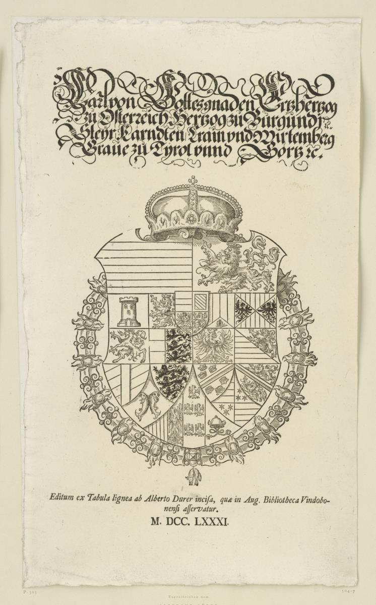 Wappen des Erzherzogs Karl