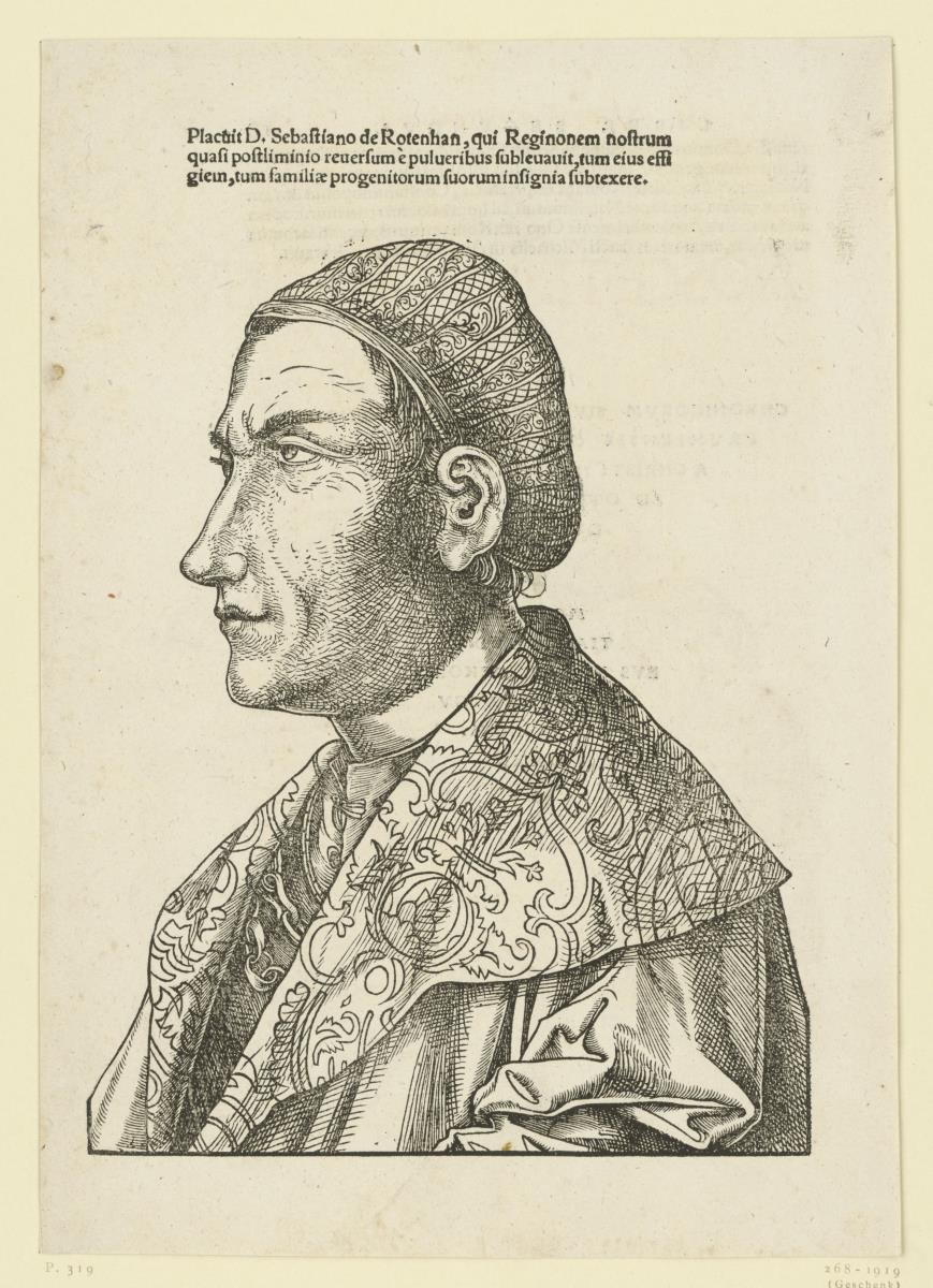 Porträt des Sebastian Rotenhan