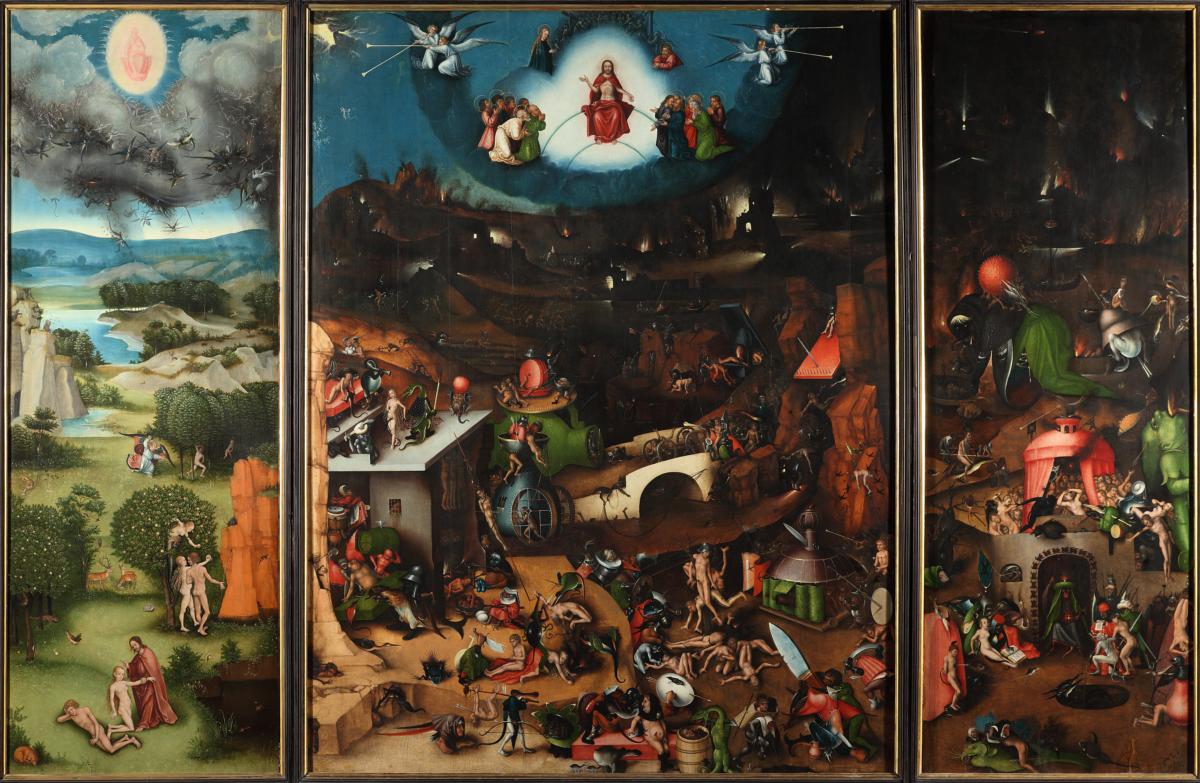 Flügelaltar mit dem Jüngsten Gericht