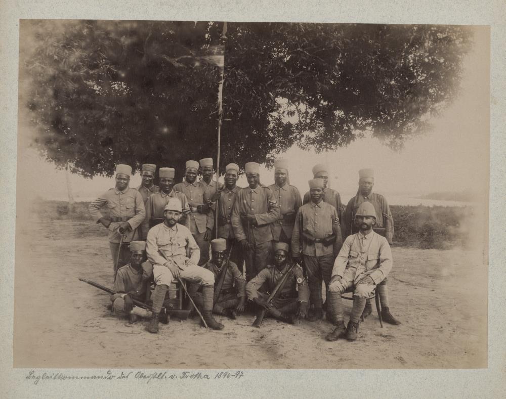 Begleitkommando des Oberstlt. v. Trotha 1896-97
