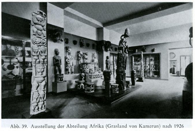 Ausstellungsraum Kamerun von 1926
