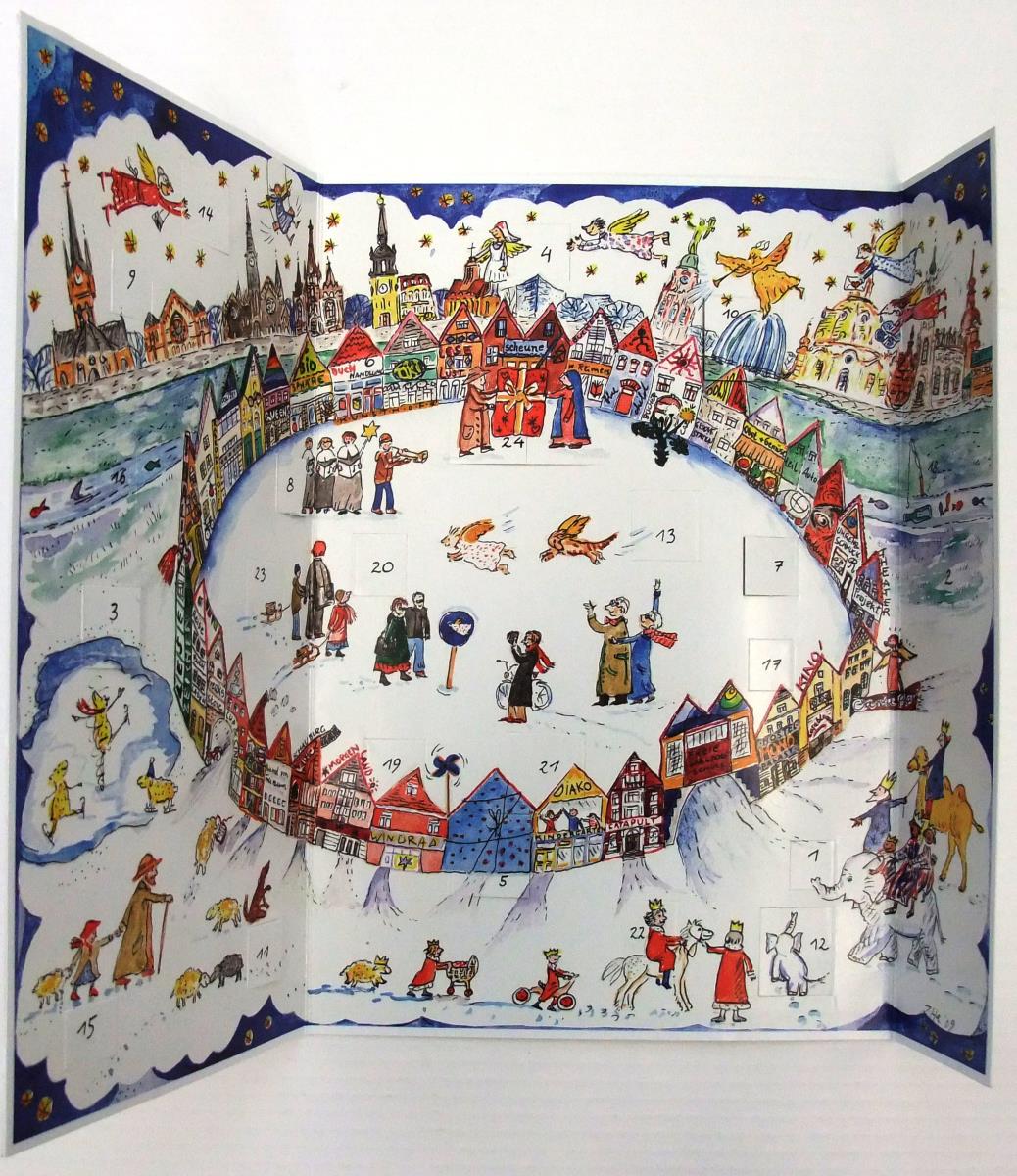 Neustadt Adventskalender Nr. 12 , Könige der Republik oder: Könige der Neustadt