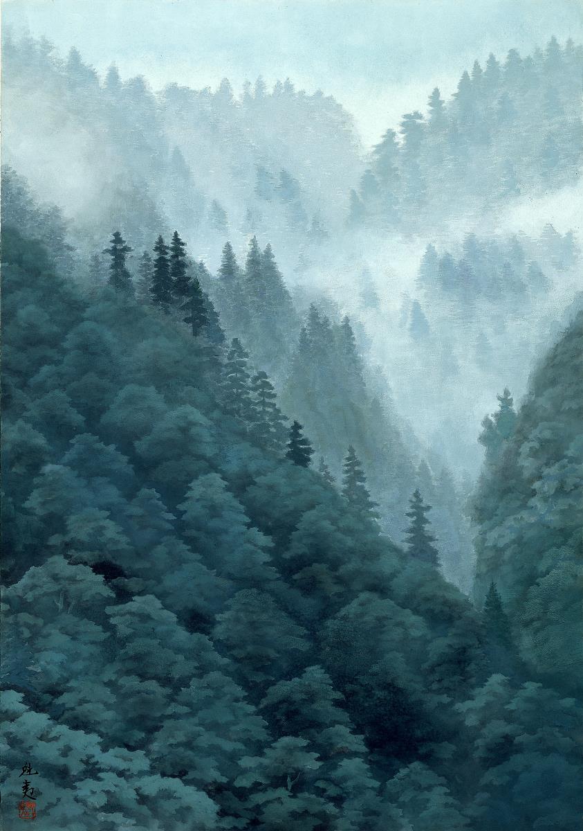 Tal im Nebel