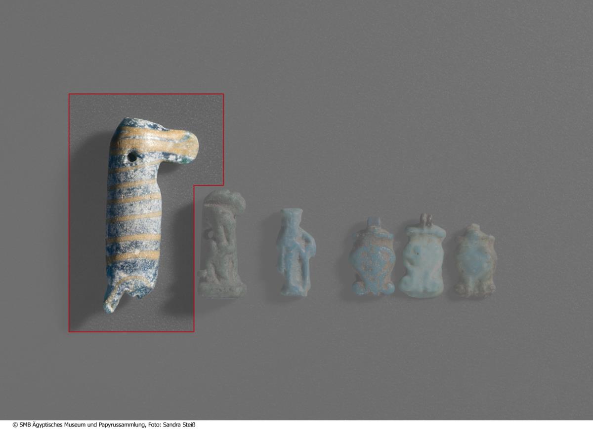 Amulett in Gestalt der Göttin Thoeris