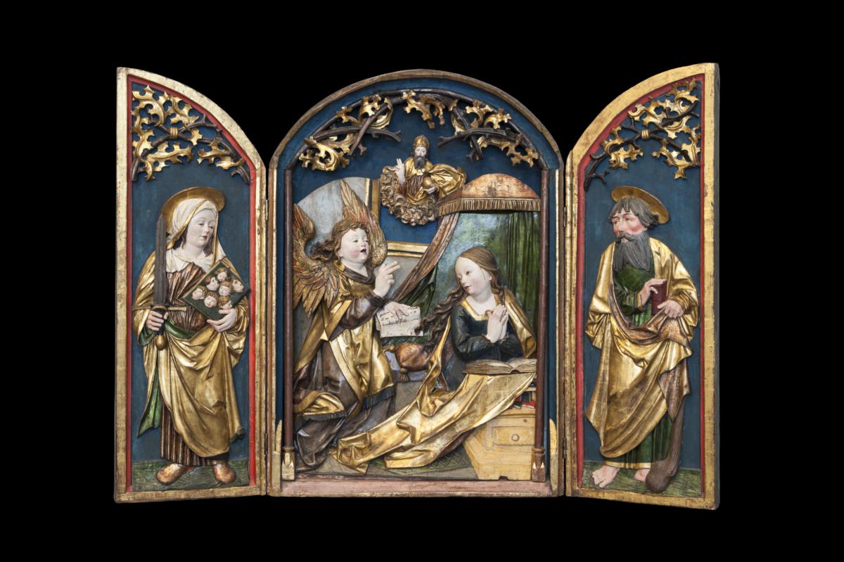 Verkündigung an Maria, die hl. Felicitas und der hl. Jakobus der Jüngere