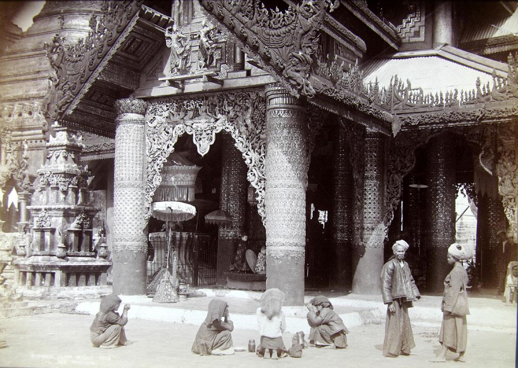 burmese glass mosaic.