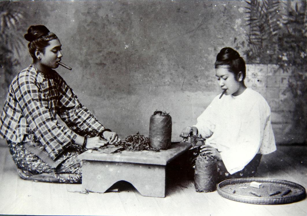 Cigar Makers at work. Mandalay