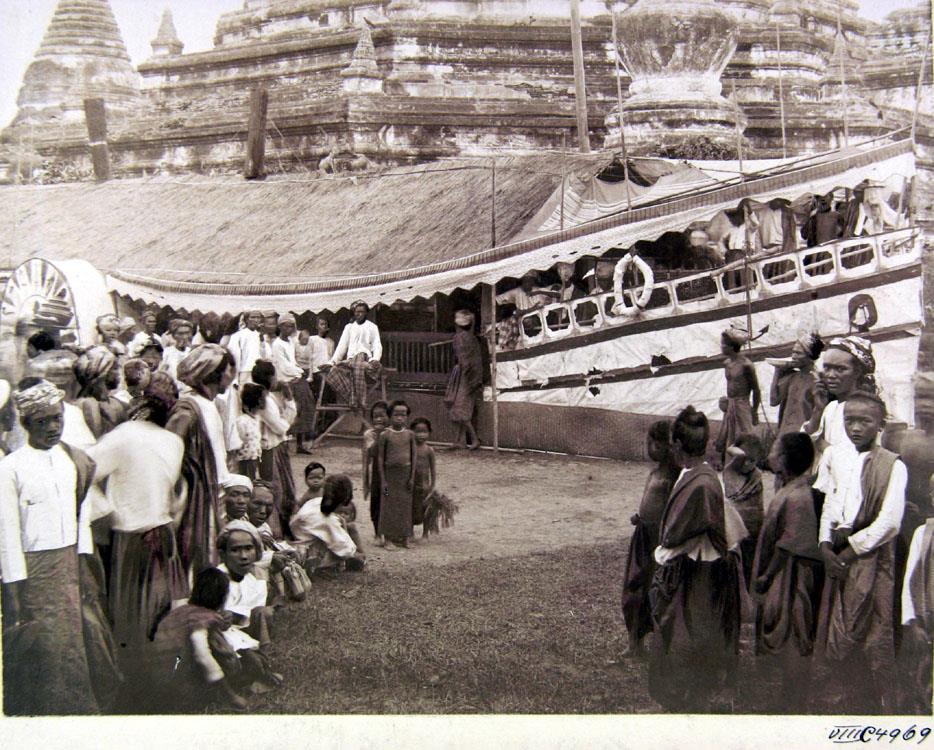 Fest in Bagan (Pagan).