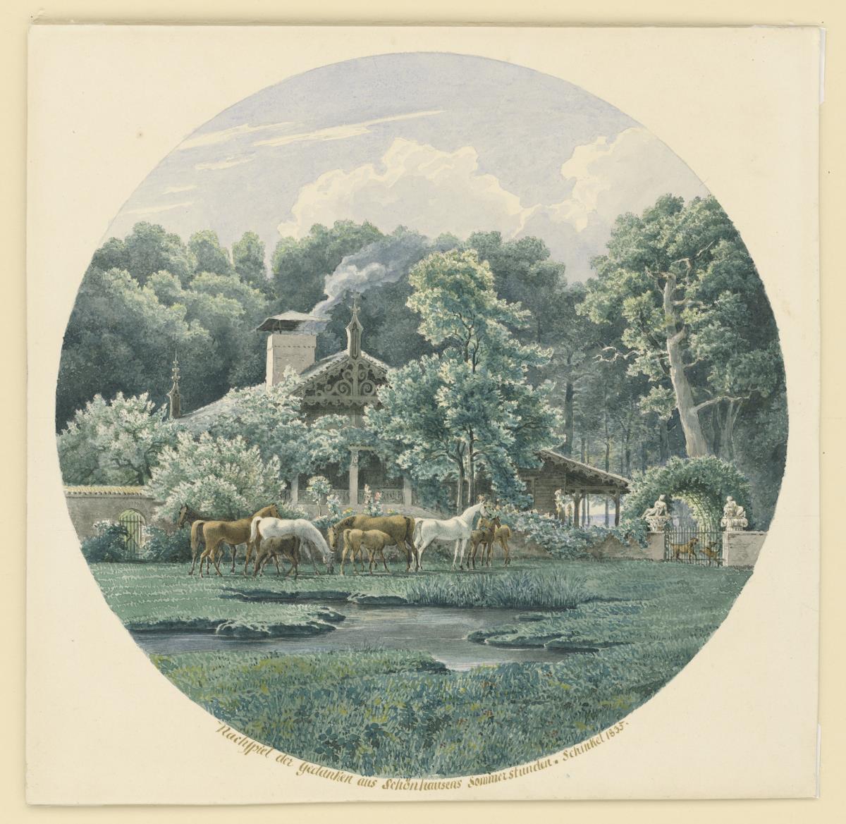 Niederschönhausen bei Berlin. Beuths Sommerhaus