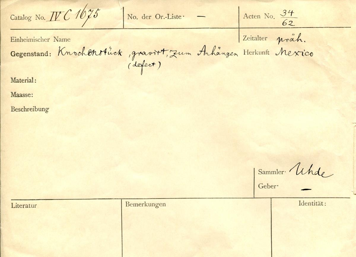 IV Ca 1675