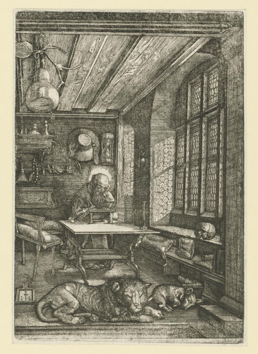 Heiliger Hieronymus im Gehäus