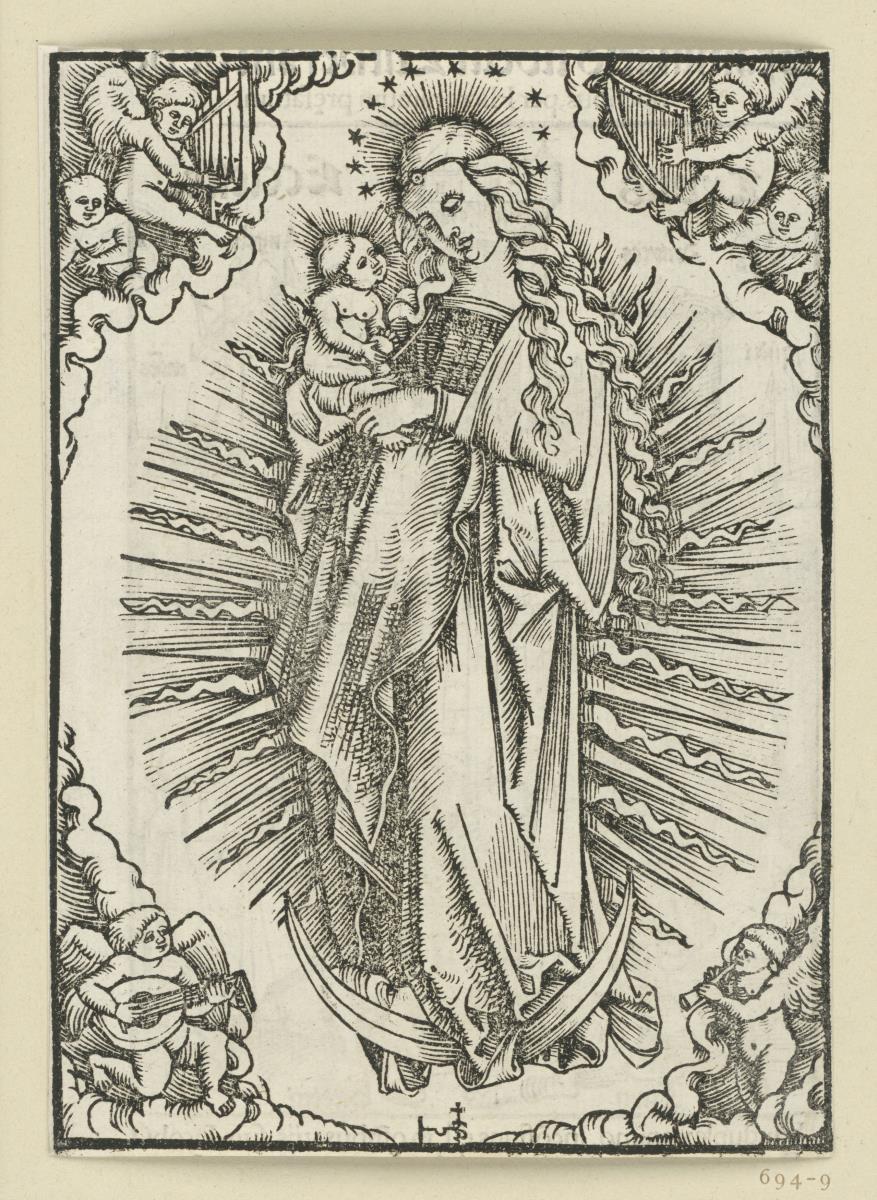 Maria mit Christuskind auf der Mondsichel