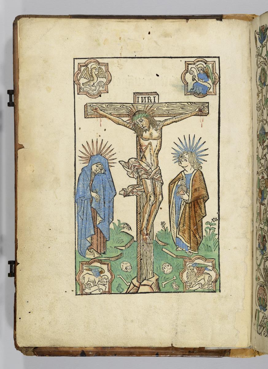 Christus am Kreuz; Plenarium, niederrhein. Köln: Ludwig von Renchen, 10.VI.1489