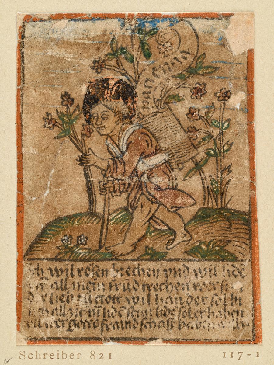 Jesuskind mit Lastkorb