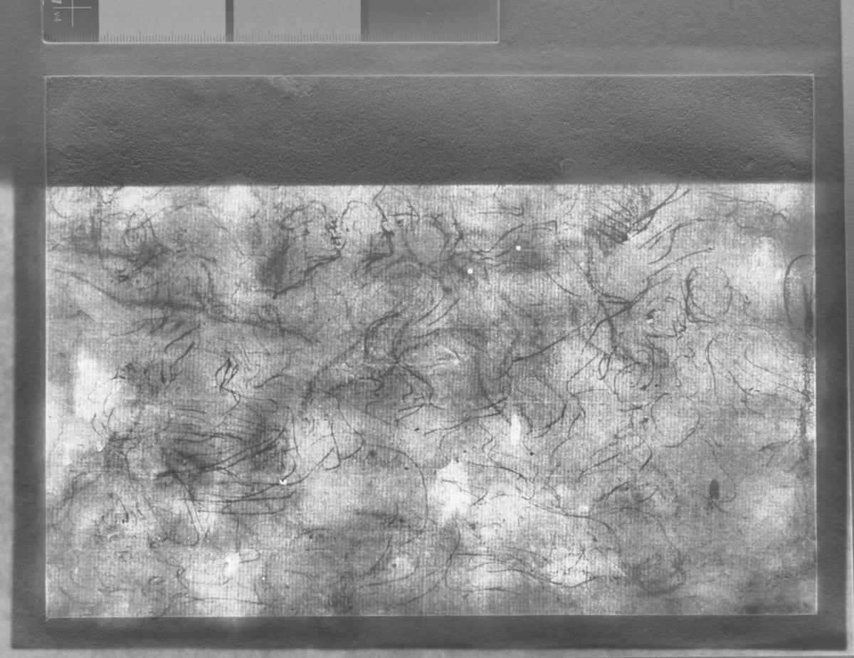 Kompositionsstudie zu einer Schlachtenszene, Entwurf zur Tapisserie mit Alexander dem Großem, verwundet in der Schlacht von Issos