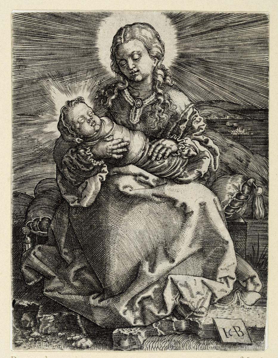 Maria mit dem gewickelten Christuskind