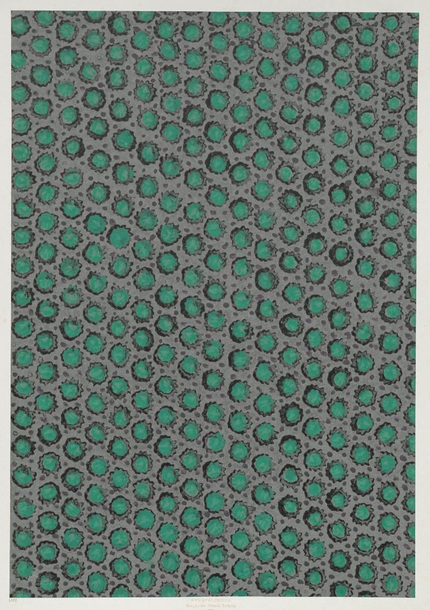 Stempeldruckpapier (Flächenmuster)