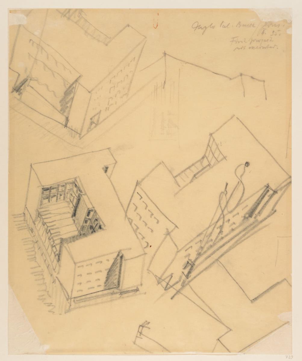Jerusalem, Anglo-Palestine Bank, Teilstudie, Vogelperspektive