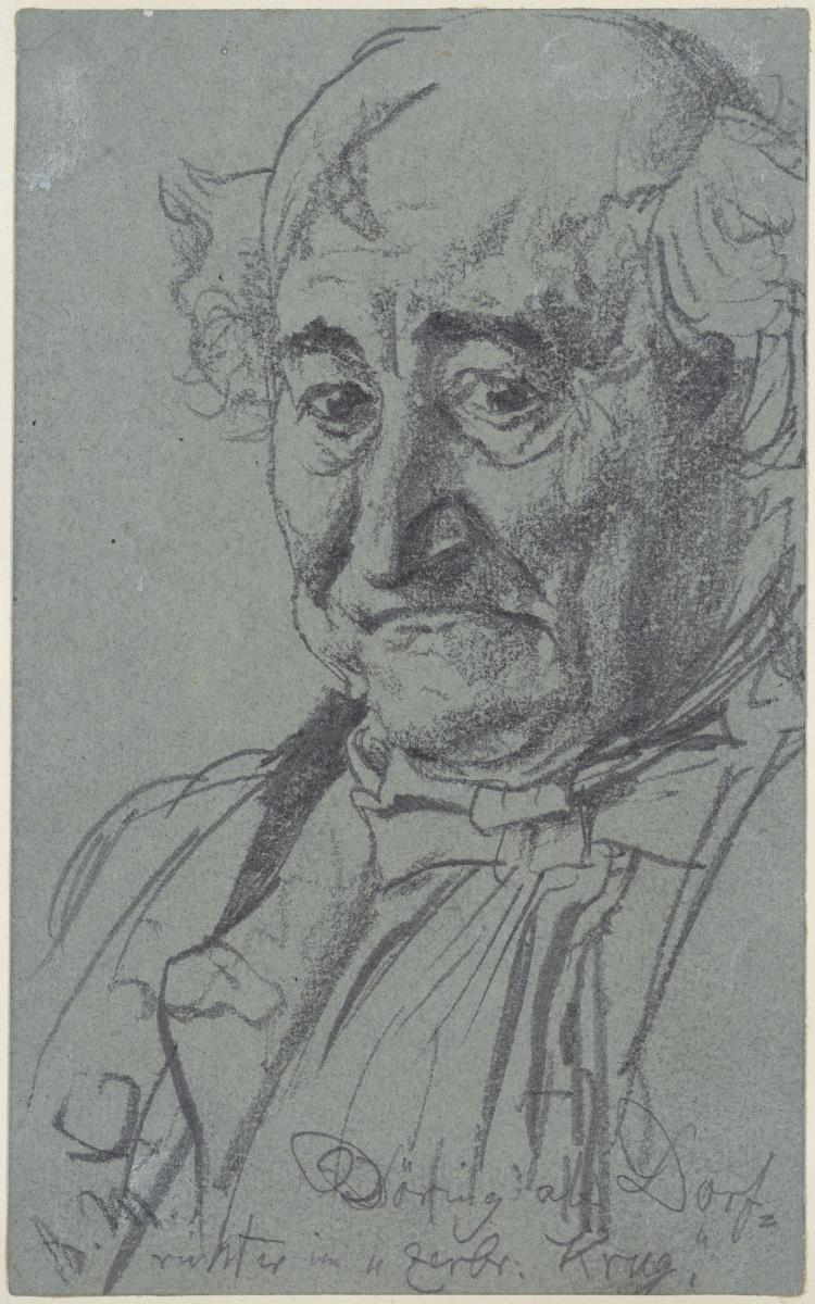 Heinrich von Kleist, Der zerbrochene Krug: Der Schauspieler Theodor Döring als Dorfrichter Adam