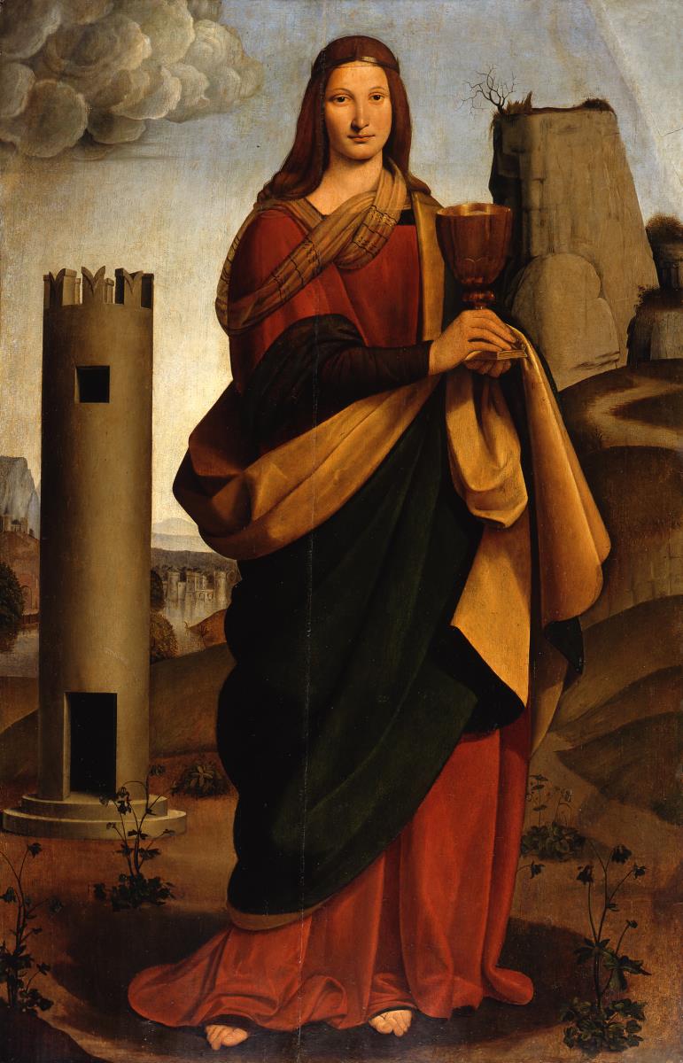 Die heilige Barbara
