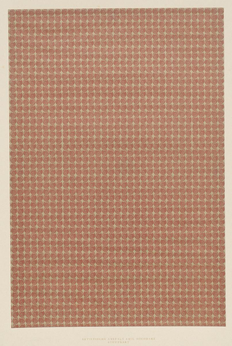 Lithografiertes Papier (Flächenmuster)